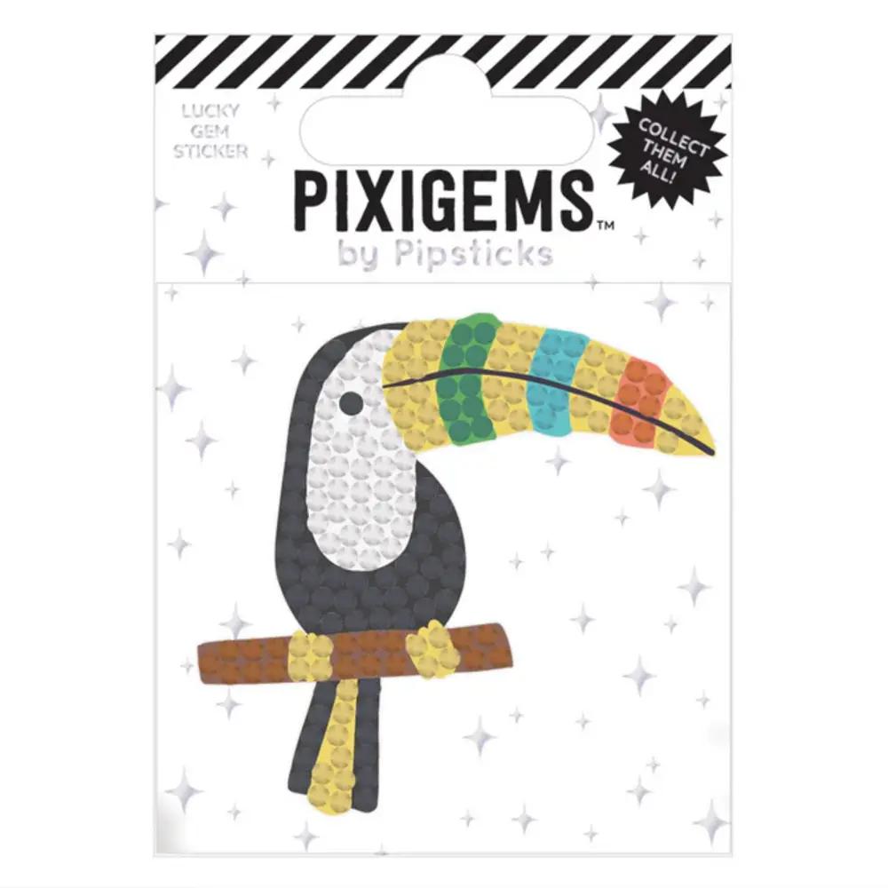 Pipsticks, Stickers, Art & School, Pixigem, Tex the Toucan, 873168